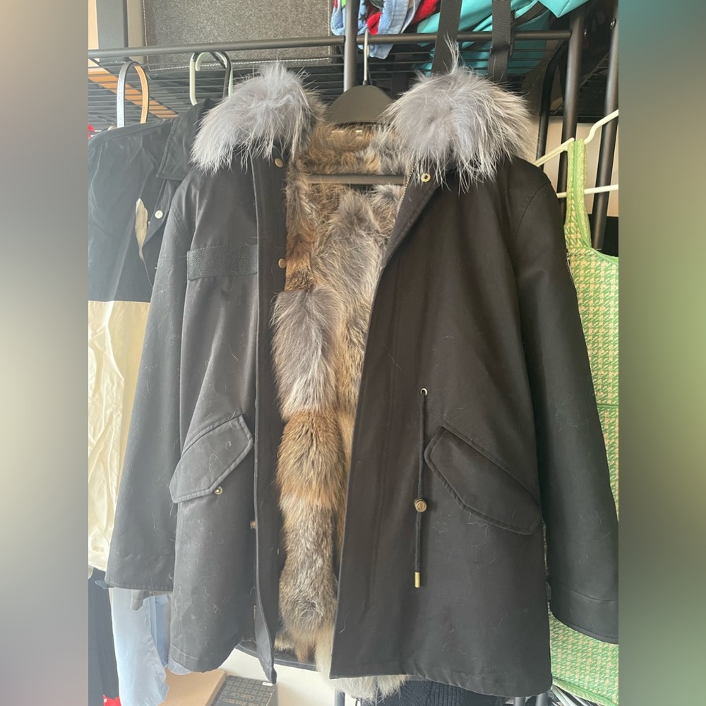 Women fur coat